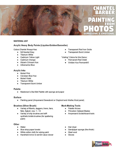 Chantel Barber/Marcia Burtt Acrylic Bundle